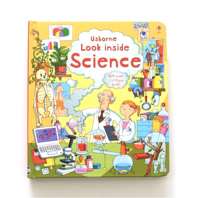 Sách tiếng anh Usborne - Look Inside Science - lật mở tìm hiểu khoa học vui cho trẻ em