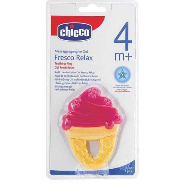Gặm nướu/ Cắn răng Chicco chính hãng, không chứa BPA an toàn cho bé 4M+