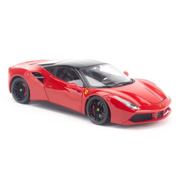 Mô hình siêu xe Ferrari 488 GTB 1:18 Bburago Signature Red