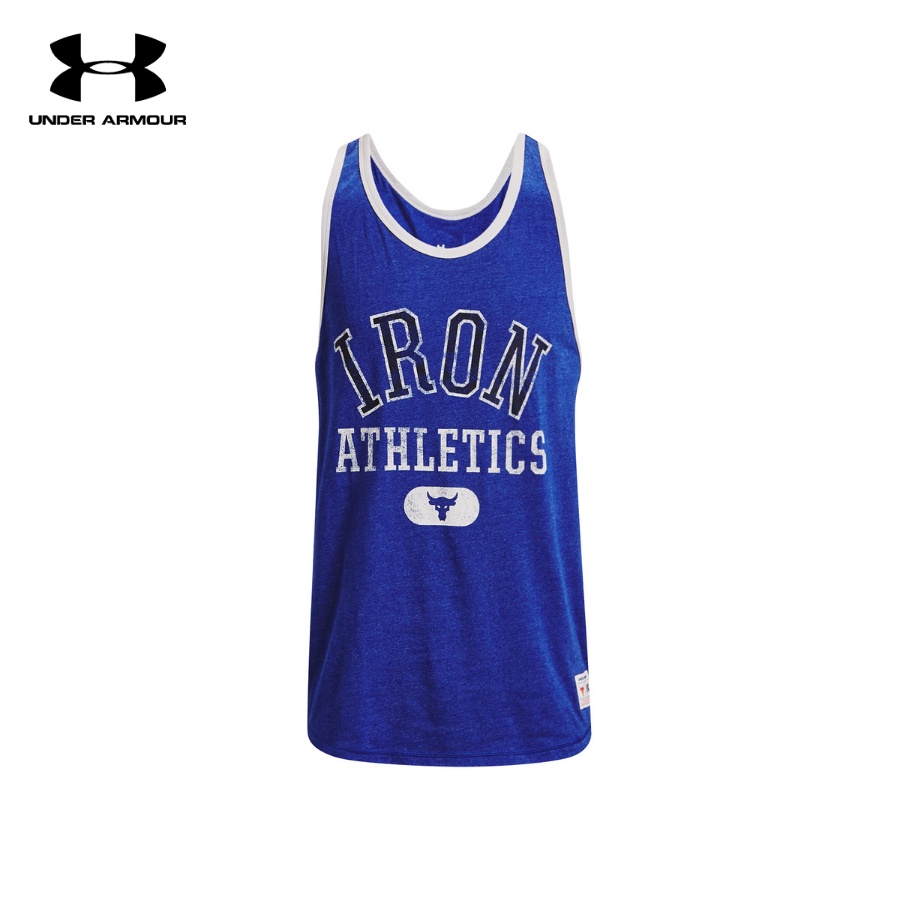 Áo ba lỗ thể thao nam Under Armour Project Rock Muscle Tank - 1369608-400
