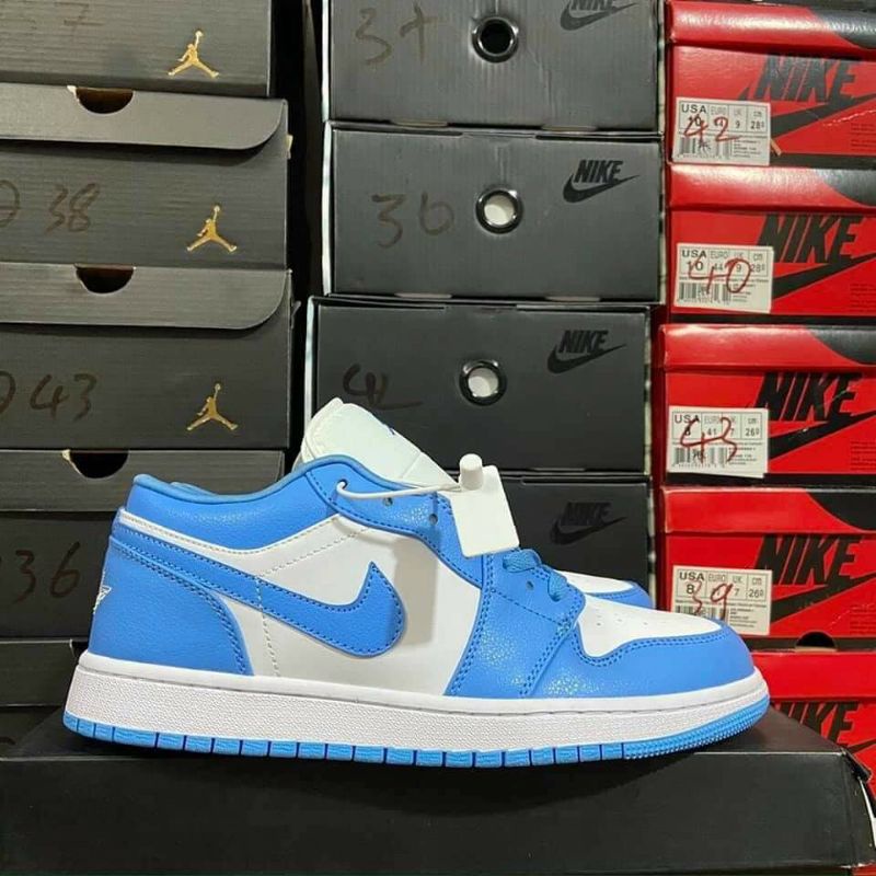 Giày jo*d*n xanh trắng full bill,box,pk