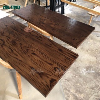 Mặt bàn làm việc gỗ thông mỹ dài 1m2 / tấm gỗ thông tự thêm chân bàn theo ý thích