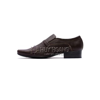 Giày nam da bò màu nâu đất PH7134