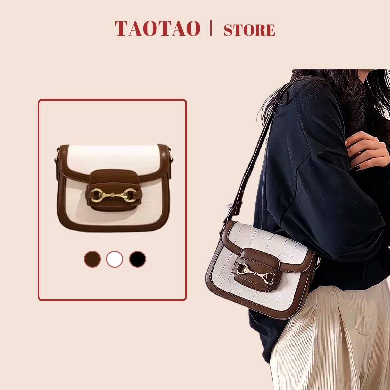Túi đeo chéo da cao cấp túi hộp vuông cổ điển túi hồ ngọc hà