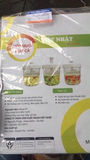 Hộp muối dưa cà