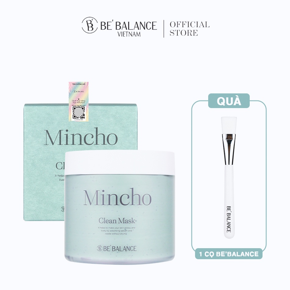 Mặt nạ BEBALANCE Mincho Clean Mask 200g