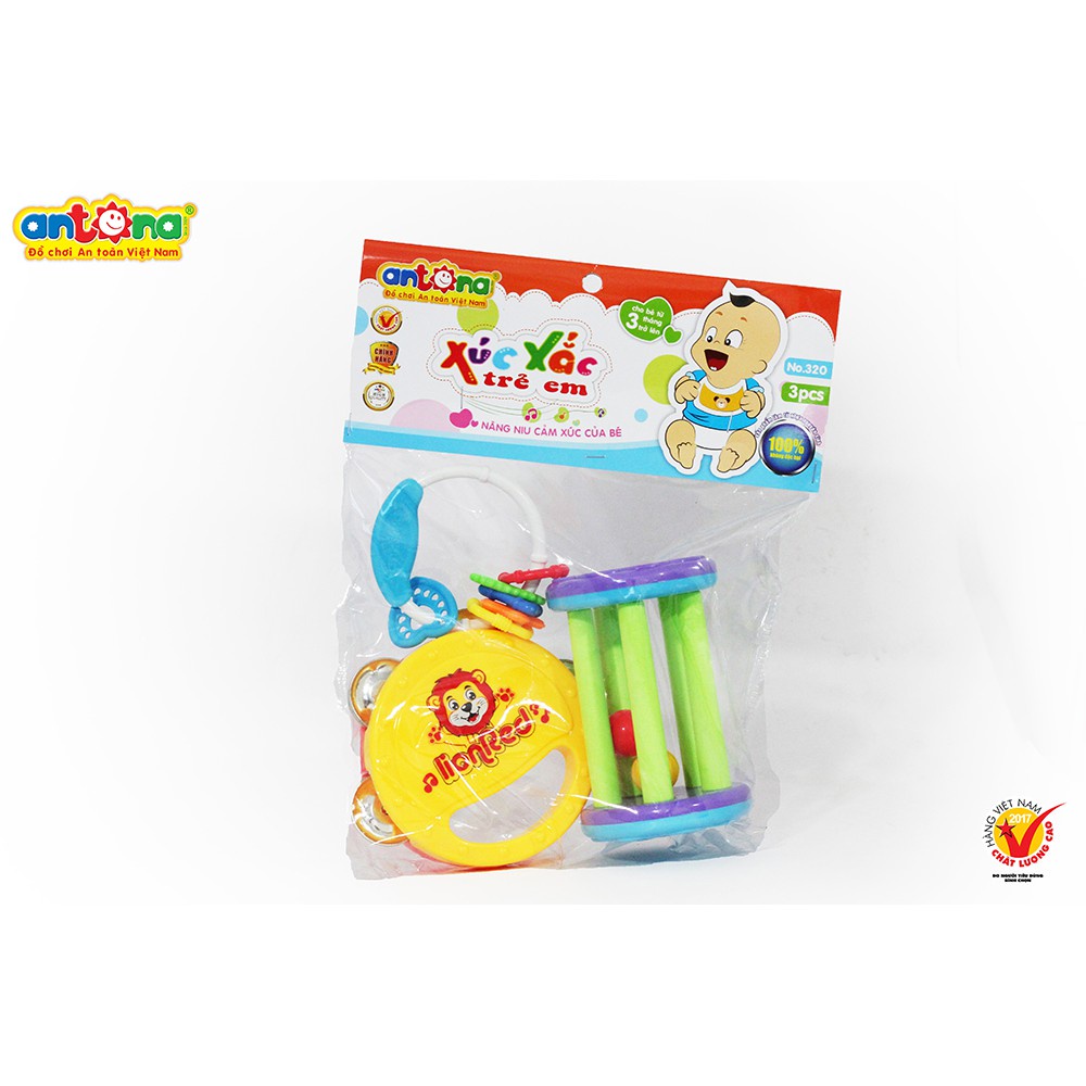 (BIG SALE) đồ chơi trẻ em Combo 2 Xúc xắc túi 3 giá rẻ