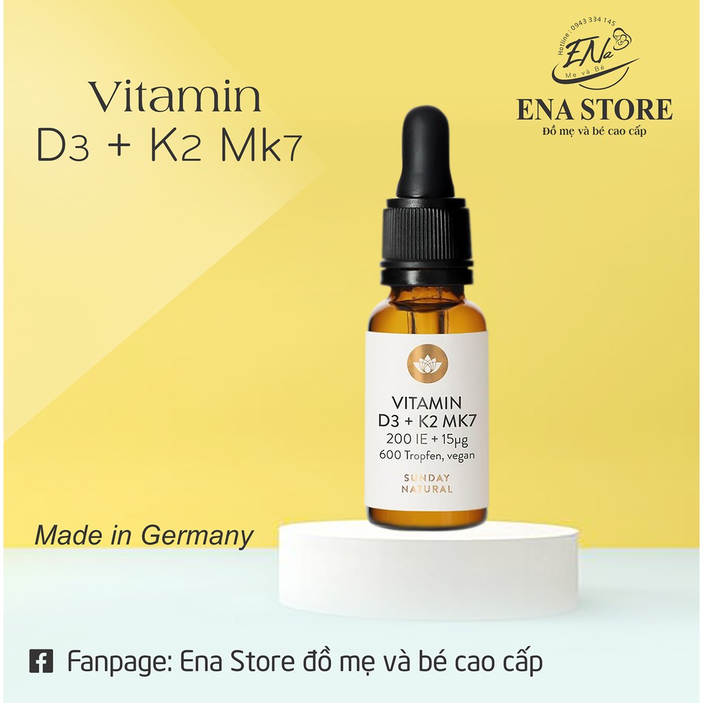 Vitamin D3+K2 MK7