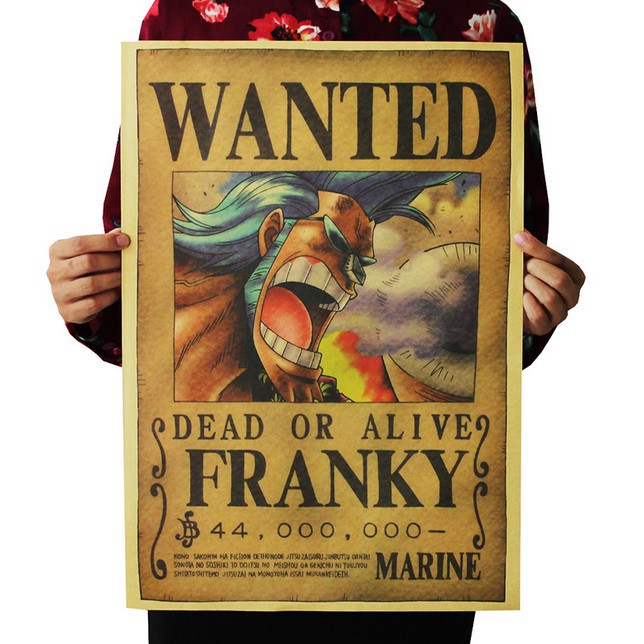 Poster trang trí tường hình nhân vật hoạt hình độc đáo