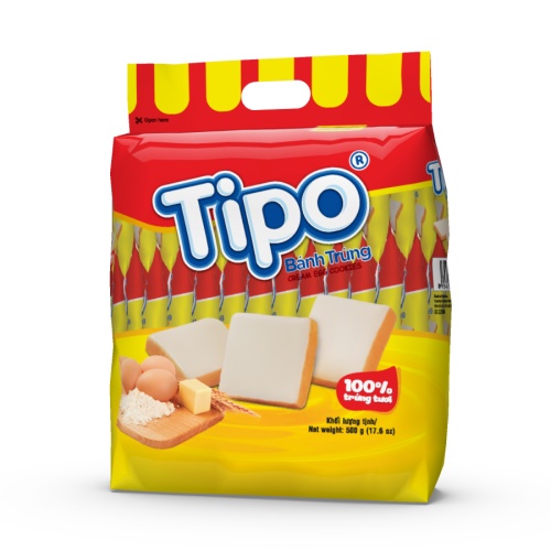 Bánh TIPO Trứng Sữa Nướng 500G | BigBuy360 - bigbuy360.vn