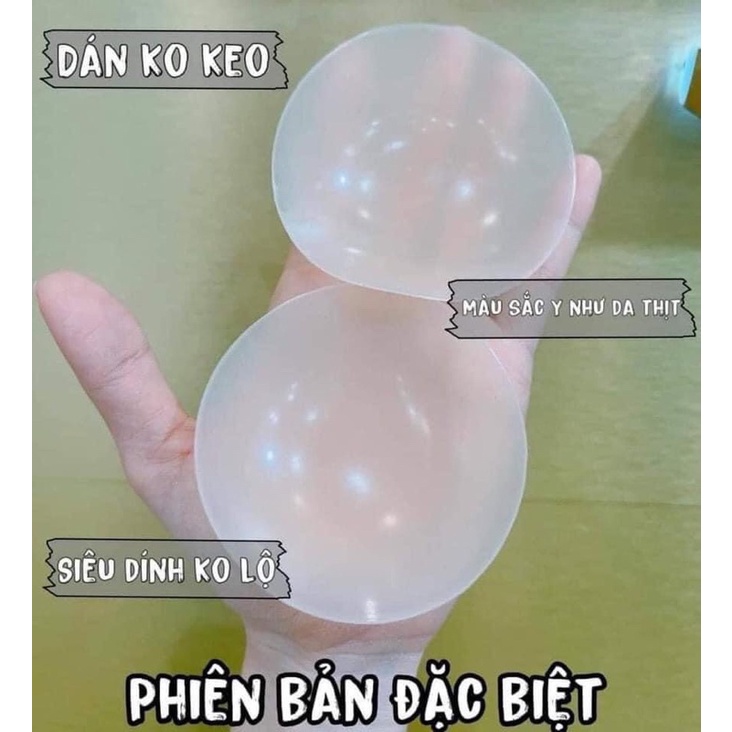 Miếng dán ngực ELBIN nhiệt tự thân silicon siêu mỏng