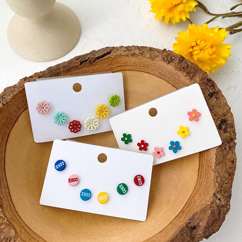 Khuyên Tai Bạc 925 Thiết Kế Hình Bông Hoa Thời Trang Nữ Dễ Thương