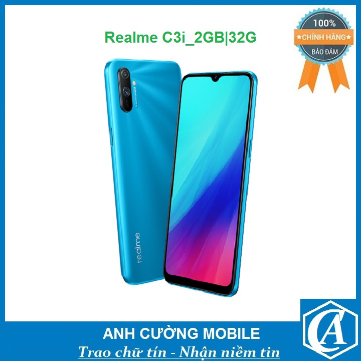 Điện Thoại Realme C3i | 2GB|32G | Hàng Chính Hãng | BigBuy360 - bigbuy360.vn