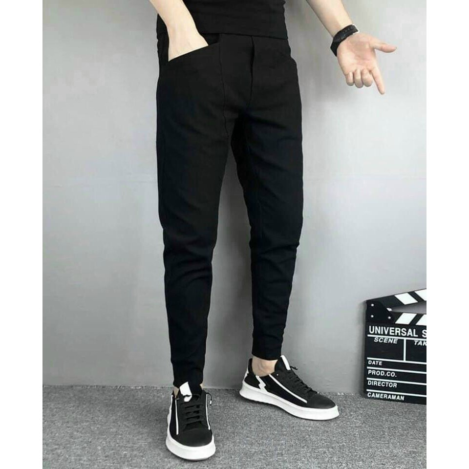 Quần Jogger Kaki Nam Trơn Cao Cấp phong Cách Trẻ Trung.