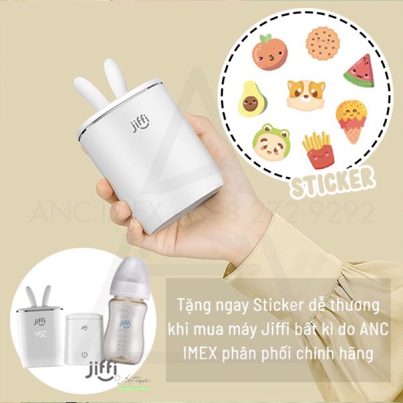 [CHÍNH HÃNG] Máy hâm sữa cầm tay JIFFY Tai Thỏ version 3.0