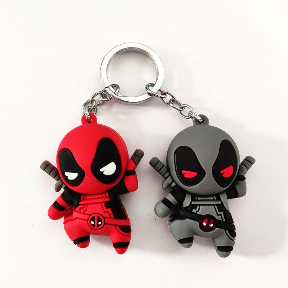 Móc Khóa Hình Nhân Vật Deadpool Dễ Thương