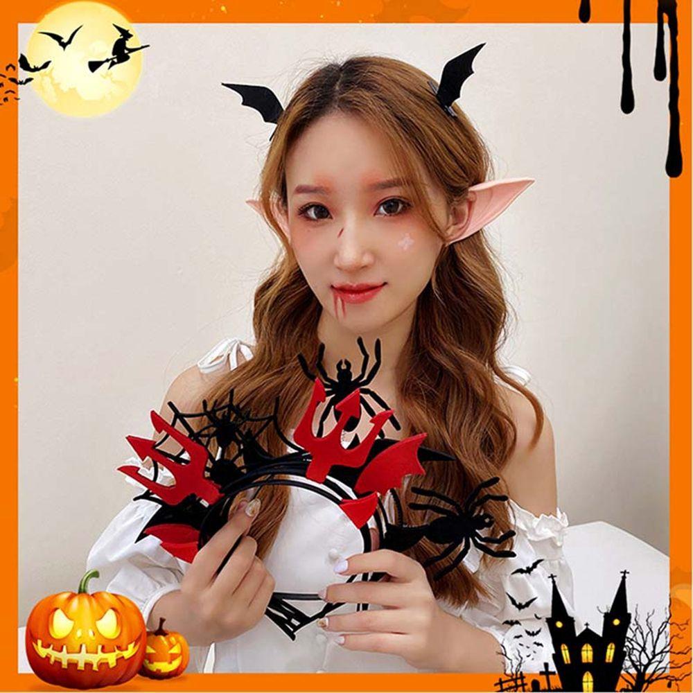 Cài tóc MKEB hình đôi cánh ác quỷ vui nhộn thời trang Halloween