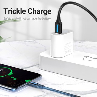 Cáp Micro USB Vention 3A Dây dữ liệu sạc nhanh cho Android