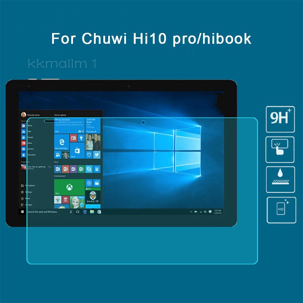 Kính Cường Lực 9h 10.1 Inch Bảo Vệ Màn Hình Cho Chuwi Hibook / Hibook Pro / Hi10 Pro Kèm Phụ Kiện