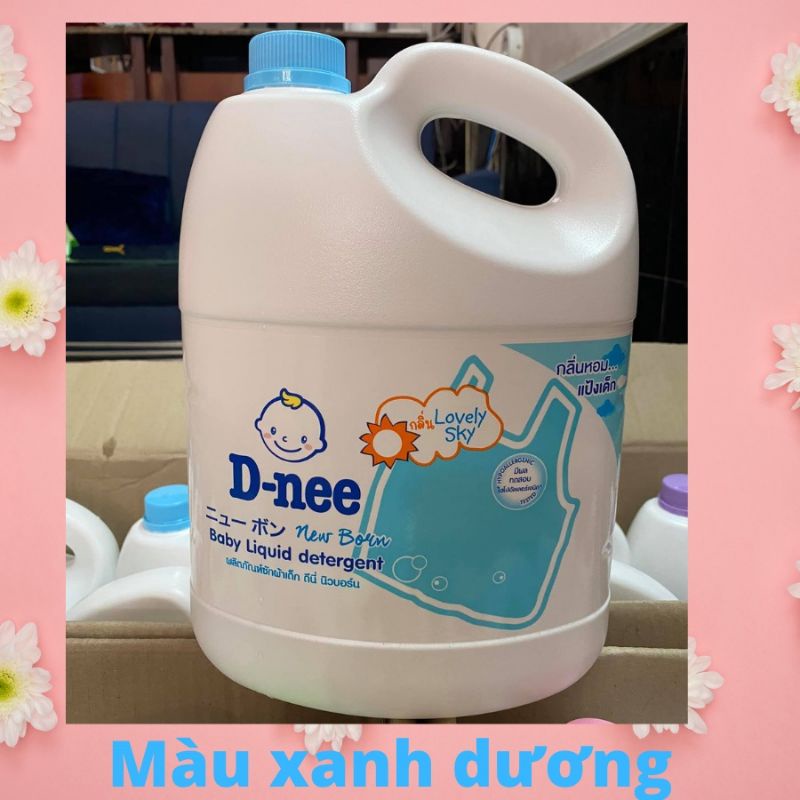 Nước giặt Dnee 3000ml - Giặt xả quần áo cho trẻ sơ sinh
