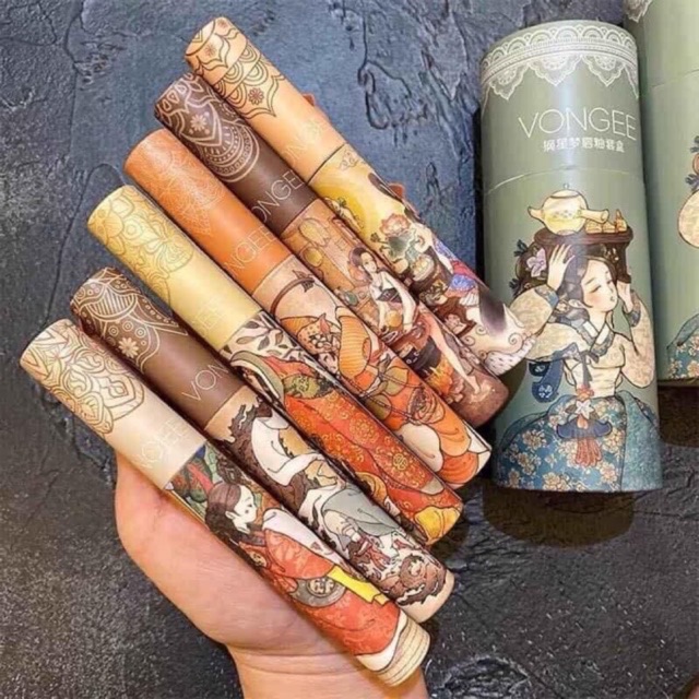 Set son Vongee cổ trang