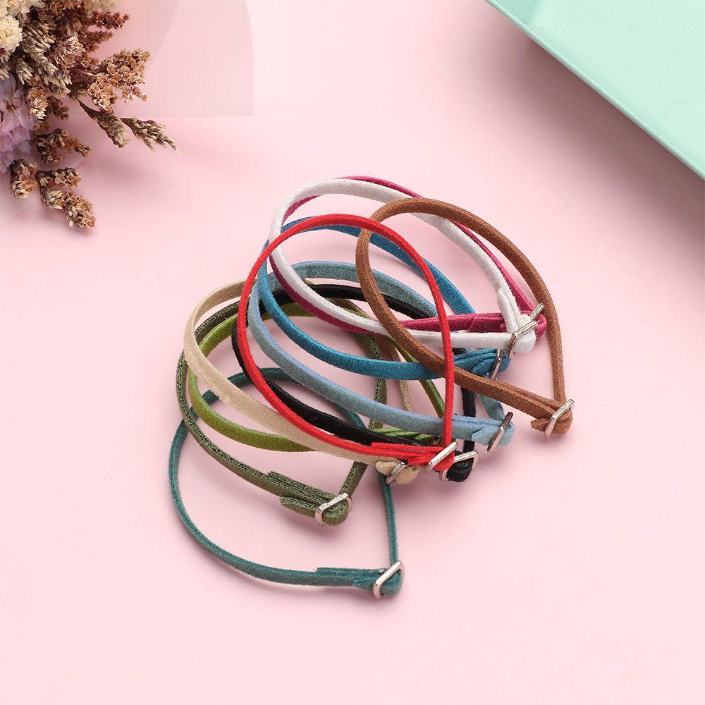 Thắt Lưng Thủ Công 11 Màu Cầu Vồng 12cm Rộng 3mm Chất Lượng Cao Cho Bé