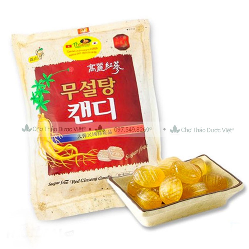 Kẹo sâm không đường Hàn Quốc - Chợ Thảo Dược Việt