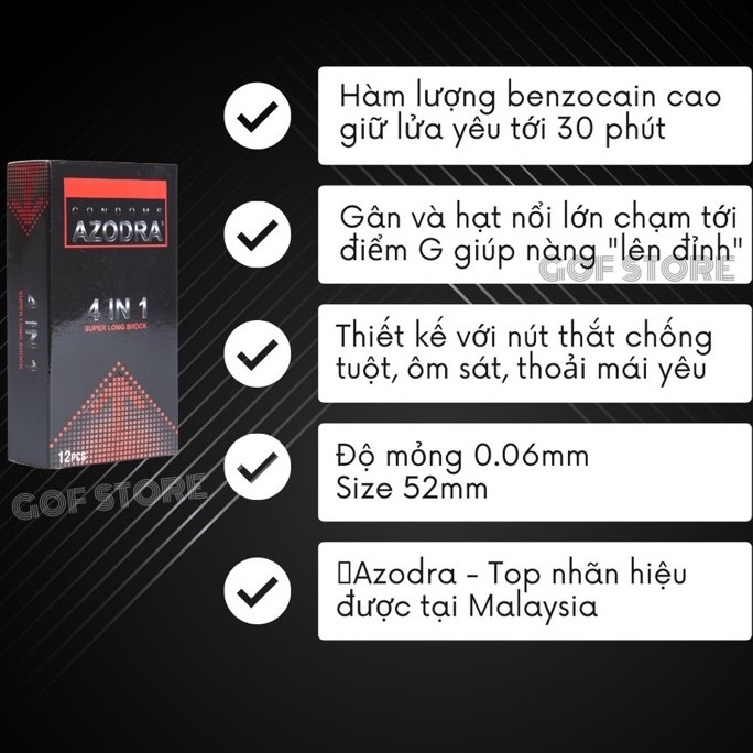 BAO CAO SU AZODRA GAI GÂN KÉO DÀI THỜI GIAN QUAN HỆ 12 CHIẾC