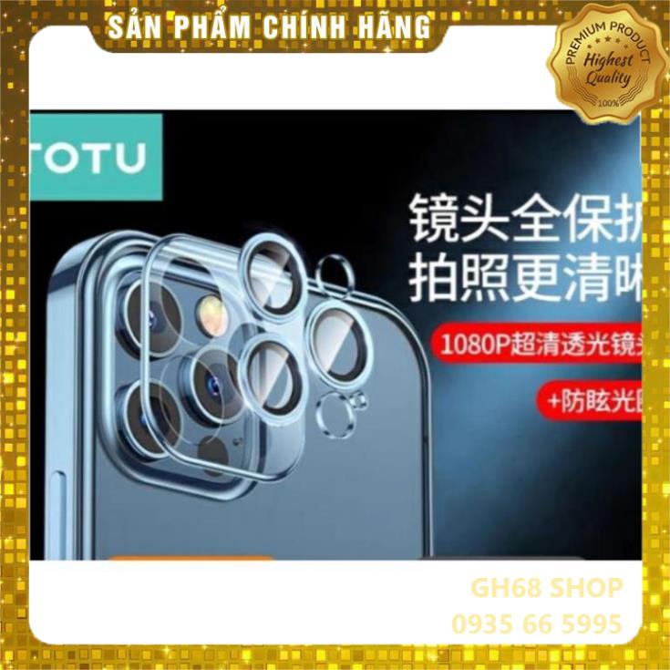 Ốp lưng TOTU Bảo Vệ Camera iPhone 14 / 13 - Lưng trong viền màu màu chính hãng