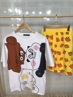 Set áo quần CARTOON SIÊU DỄ THƯƠNG