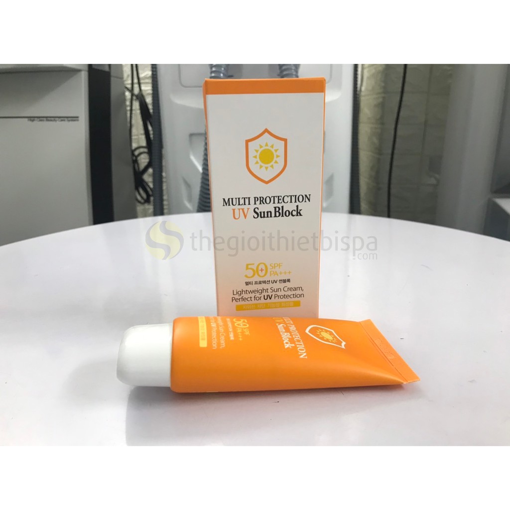 Kem chống nắng 3W Clinic Multi Protection UV SunBlock SPF50 PA+++ Hàn Quốc