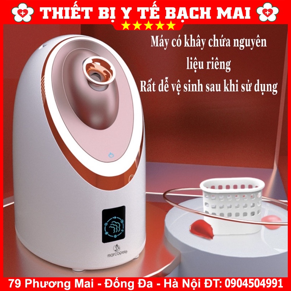 Máy Xông Hơi Mặt Nóng Lạnh Thông Minh Cao Cấp MKS NV8385 - 6 Chế Độ Xông, Công Nghệ Nano ion