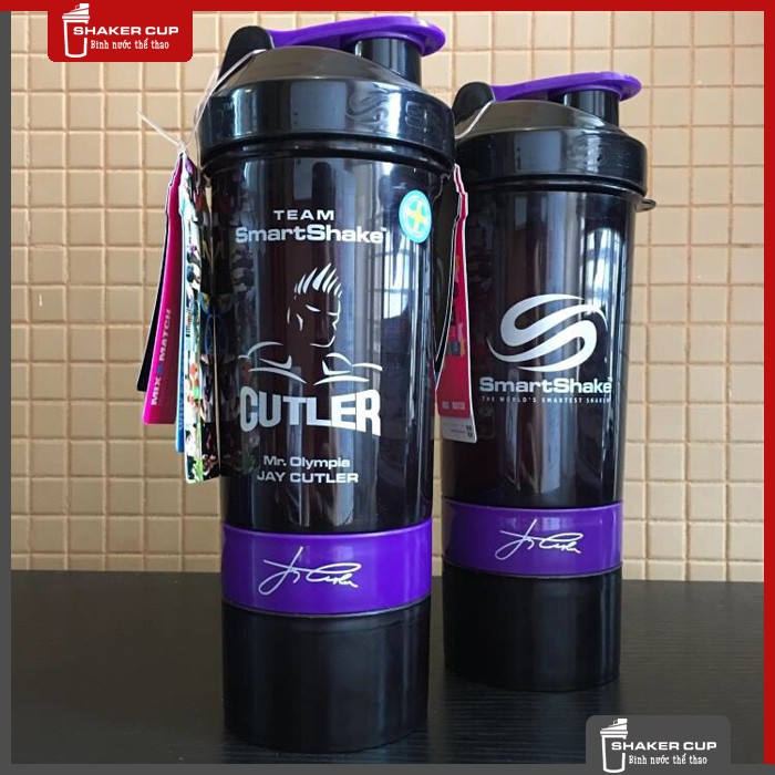 Bình đựng nước 3 ngăn Smart Shake Shaker Cup Signature Series