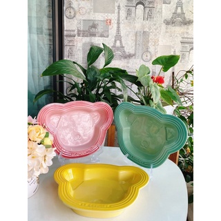 Đĩa gấu sâu lòng gốm sứ cao cấp Le - Creu China
