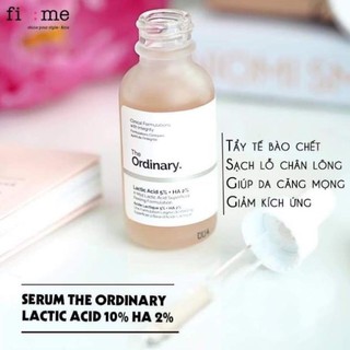 🇺🇸The Ordinary Lactic Acid 10% +HA 2% 30ml
