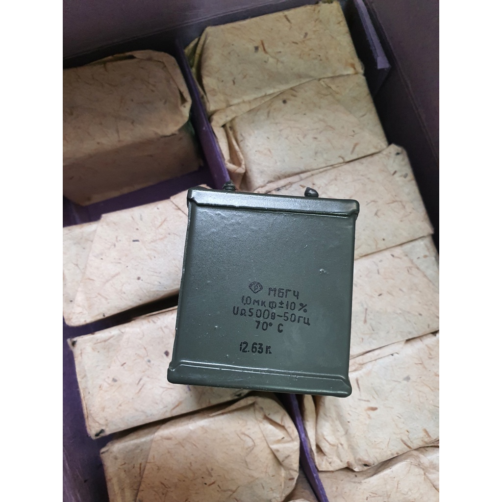 Tụ dầu Nga 1mkf/500v