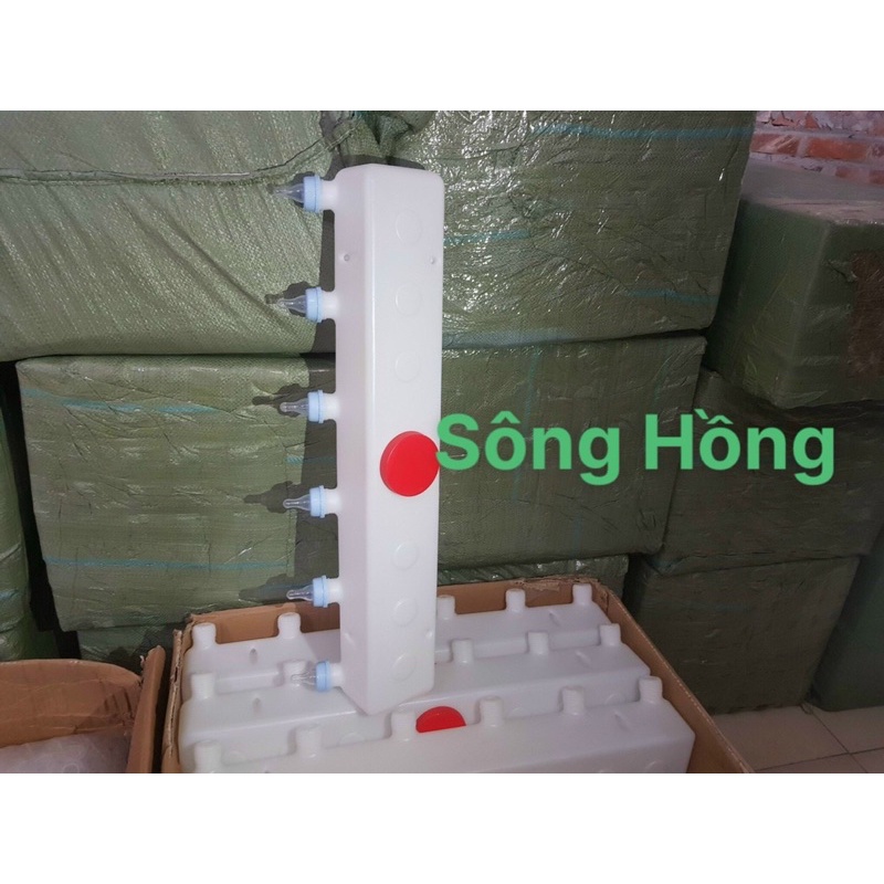 Bình Bú Sữa heo con 6 núm dài 0,8m