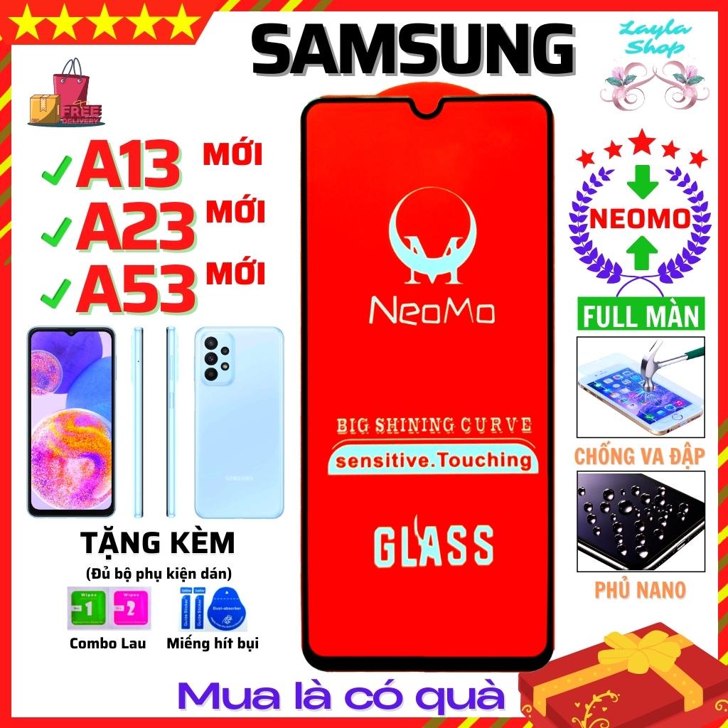 Kính cường lực SamSung A13 A23 A53 5G - Miếng dán Full màn hình NEOMO - Độ trong suốt cực cao cho điện thoại.