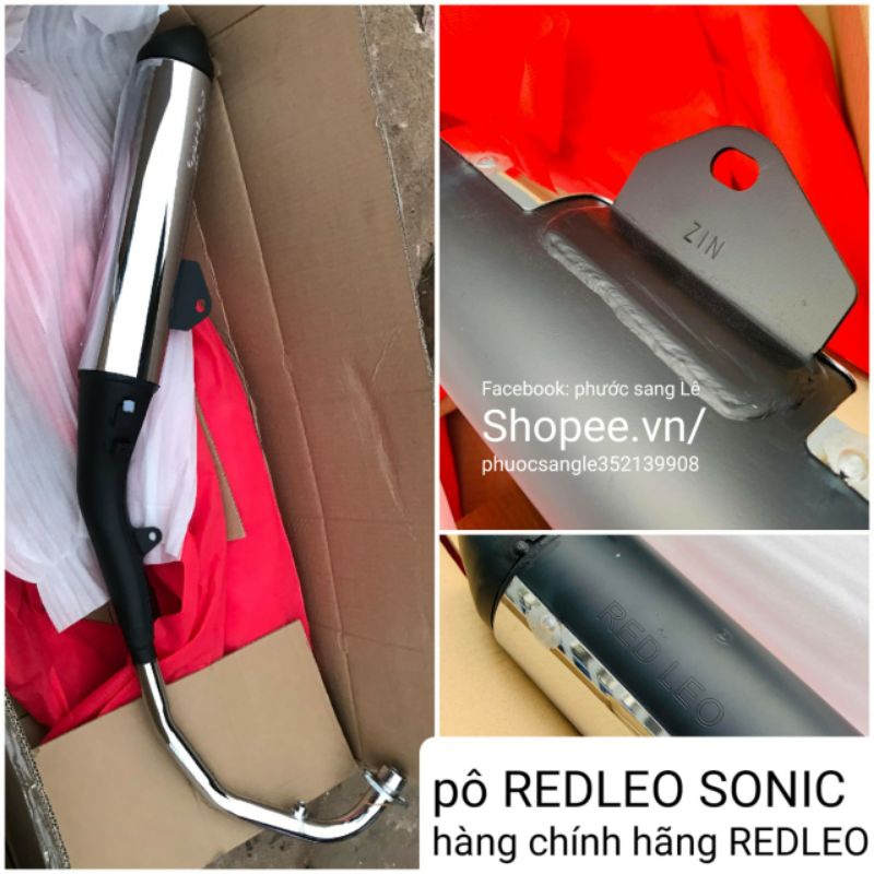 Pô redleo sonic hàng boss thịnh GV có zin và móc sẵn PXL