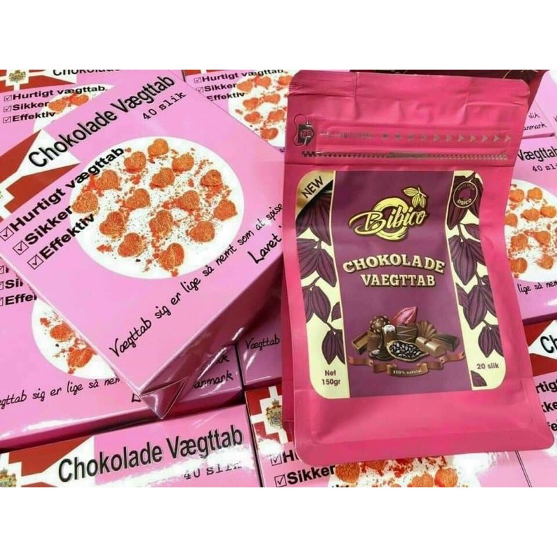 KẸO SOCOLA GIẢM CÂN ĐAN MẠCH CHÍNH HÃNG 40 VIÊN. | BigBuy360 - bigbuy360.vn