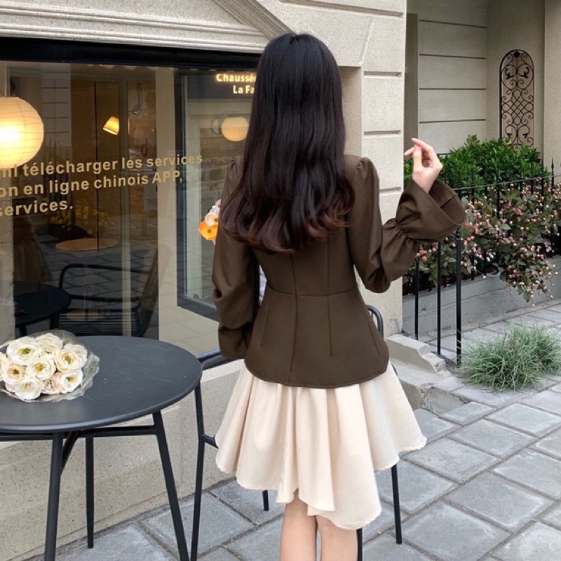 Váy ôm eo liền lolita Quảng Châu siêu chất