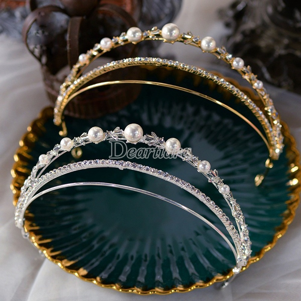 Vương Miện Đính Đá Sang Trọng Cho Cô Dâu