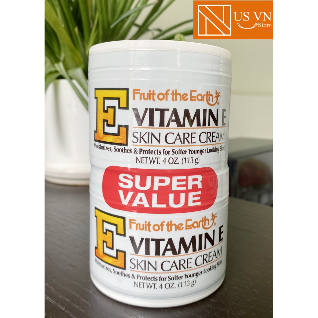 Kem Dưỡng Da Vitamin E 113g Fruit Of The Earth