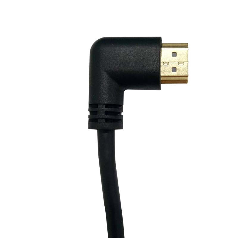 Dây cáp điều hợp HDMI 2.0 1080P 4K kiểu góc phải cho Xbox/HDTV/DVD