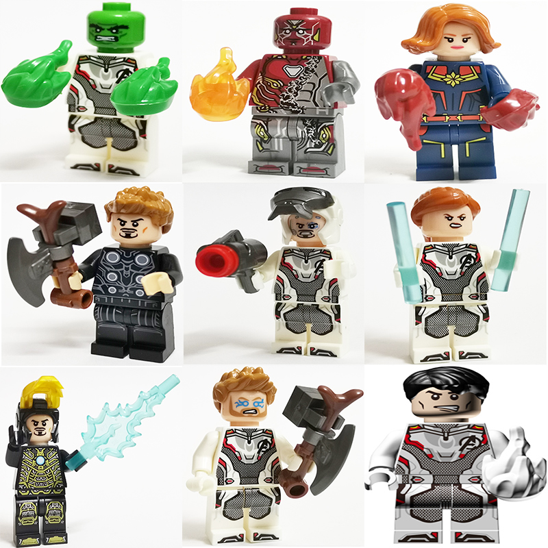 Mô hình lego lắp ráp đồ chơi CHENGMEI siêu anh hùng Marvel lực lượng cảnh sát lính cứu hỏa ninja tùy chọn cho trẻ em