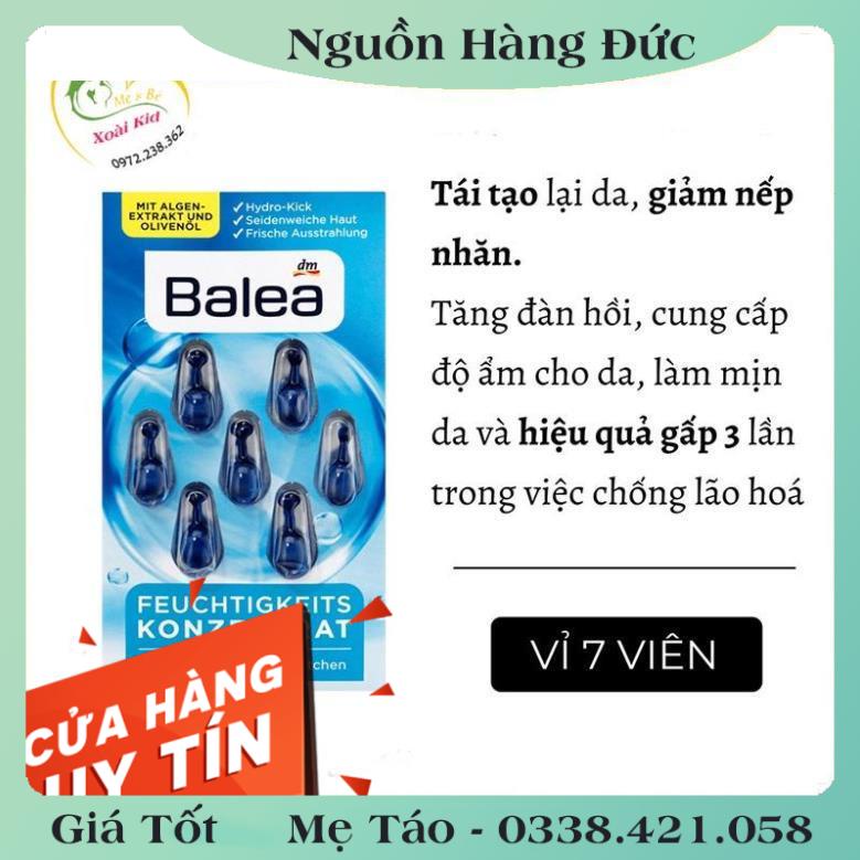 [auth] Viên nang dưỡng da Balea Đức [Hot] - Date mới Đủ Bill