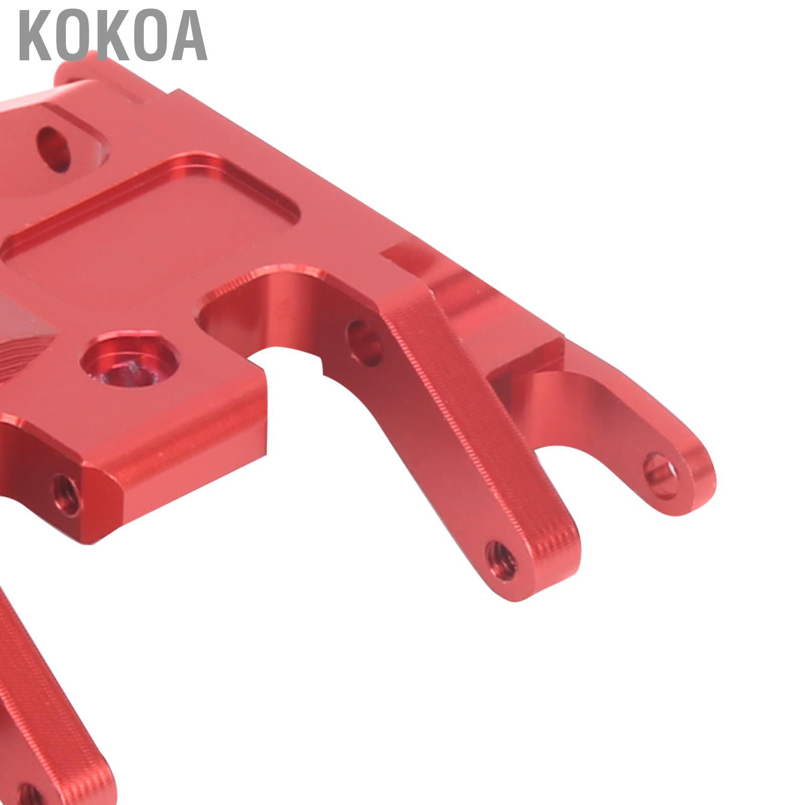 Kokoa RC Gearbox Mount Aluminum Alloy Box Chassis Base Plate Holder for Axial SCX24 90081 1/24 Car