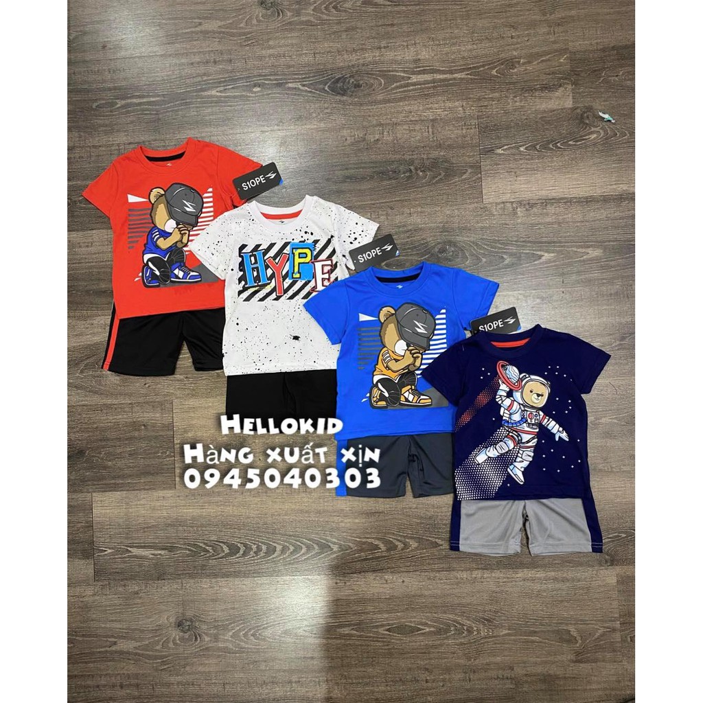 Set bộ nhiều màu bé trai