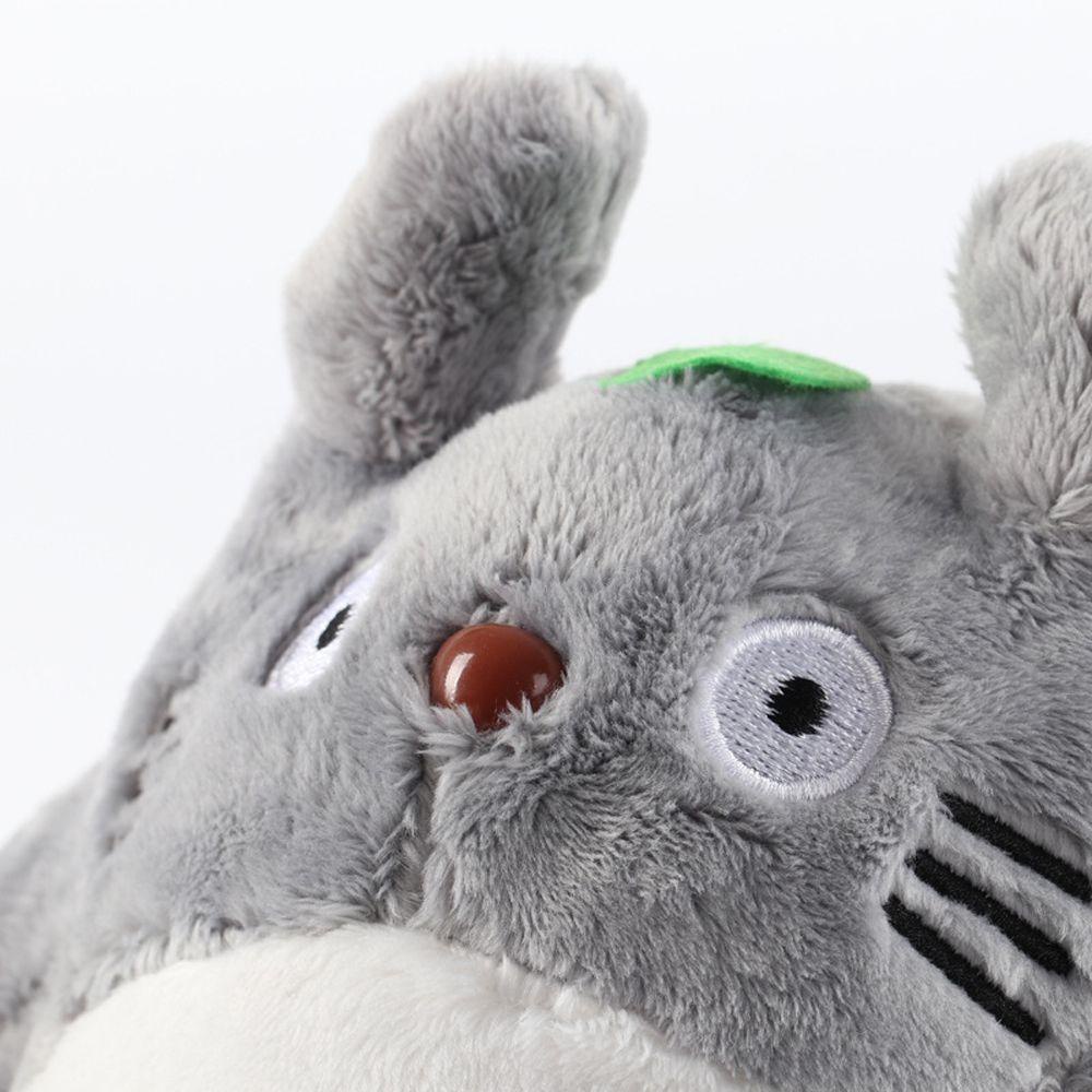 Totoro Nhồi Bông Mềm Mại 10cm Màu Xám &amp; Xanh Dương Trang Trí Chìa Khóa