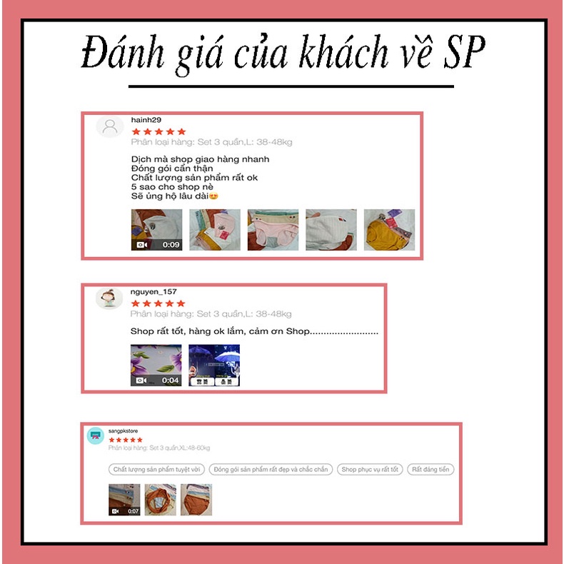 Quần lót nữ kháng khuẩn gân tăm Size L,XL. Quần lót cotton sợi tre màng kháng khuẩn xuất Pháp. | BigBuy360 - bigbuy360.vn